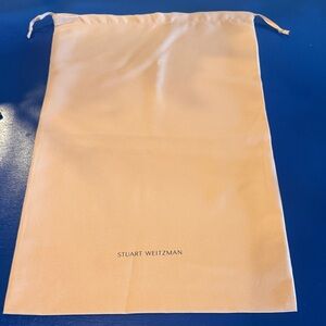 Stuart Weitzman Pink Boots Dust Bag – Designer Accessory
